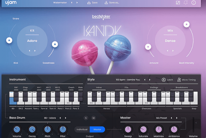 uJAM Beatmaker KANDY v2.3.0