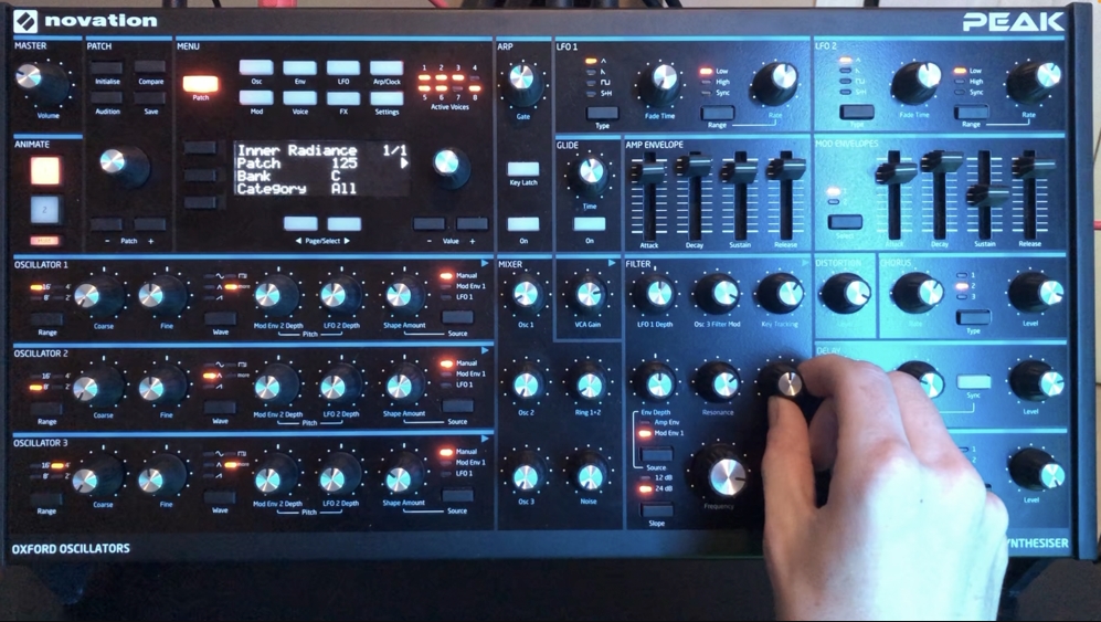 Mike Lewis Novation Peak Presets