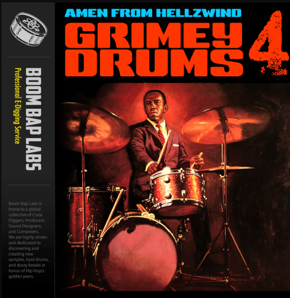 Boom Bap Labs Amen Grimey Drums Series Vol 4