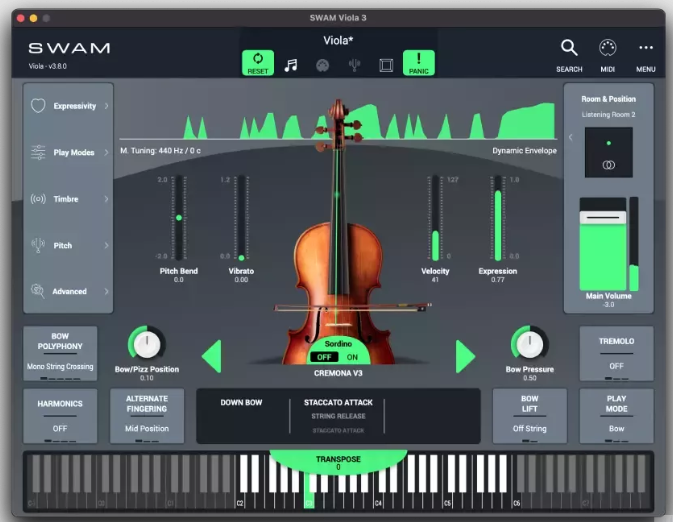 Audio Modeling SWAM Viola 3 v3.8.2