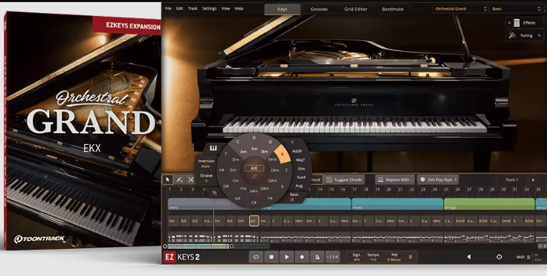 Toontrack Orchestral Grand EKX