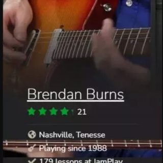 Jamplay Jazz Guitar with Brendan Burns