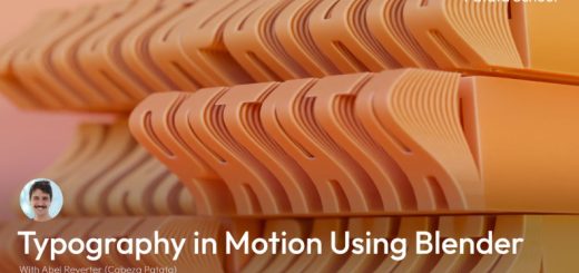 Patata School – Typography in Motion using Blender