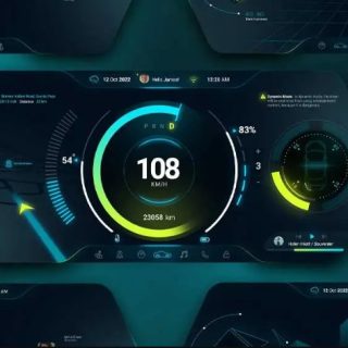 Pixflow – Car Cluster HUD UI Templates