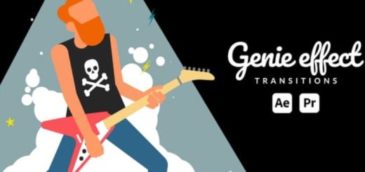 Videohive – Genie Effect Transitions – 56728922