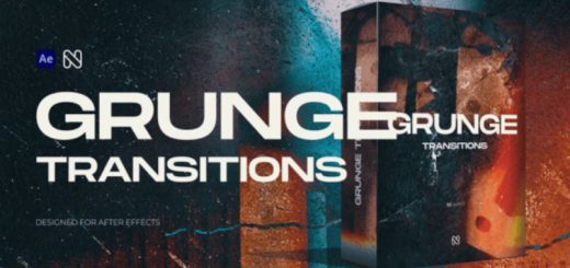 Videohive – Grunge Transitions – 56629501