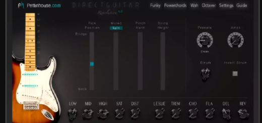 Pettinhouse Direct Guitar 4 KONTAKT