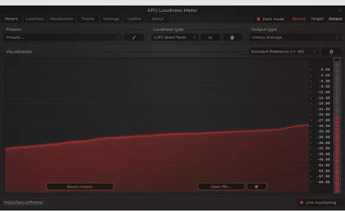 APU Software APU Loudness Meter v4.3.1
