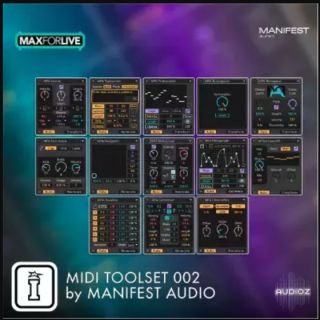 Isotonik Studios MIDI Toolset 002 by Manifest Audio Max for Live Device