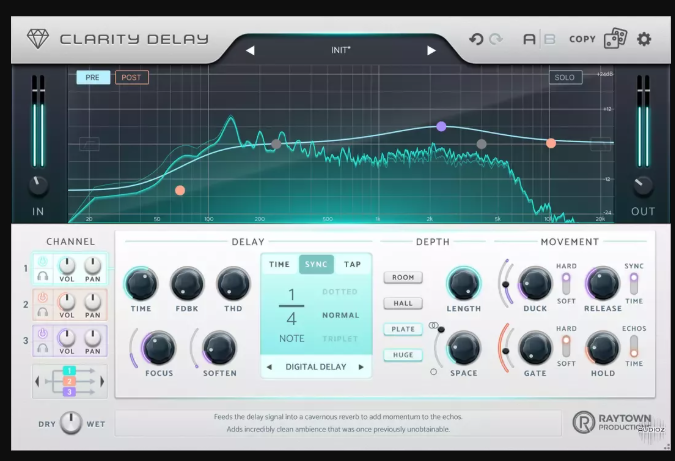 Raytown Productions Clarity Delay v1.0.0