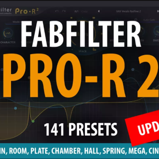 Andi Vax FabFilter PRO-R 2 - 141 Presets FABFILTER PRO-R 2 PRESETS