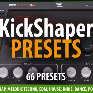 Andi Vax KickShaper Presets - 66 Presets WA PRODUCTION KICKSHAPER PRESETS