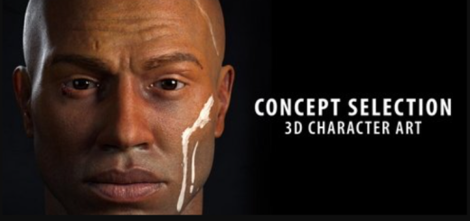 CGCircuit – Concept Selection: 3D Character art