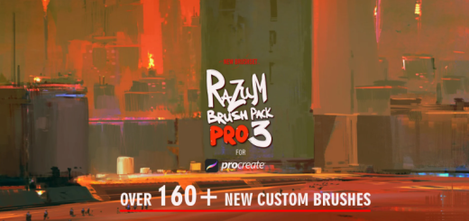 Gumroad – RAZUM_INC BRUSH PACK PRO 3 for PROCREATE 5