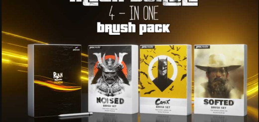 Gumroad – RAZUM_INC MEGA BUNDLE PREMIUM FOR PROCREATE 5 (4 in 1)