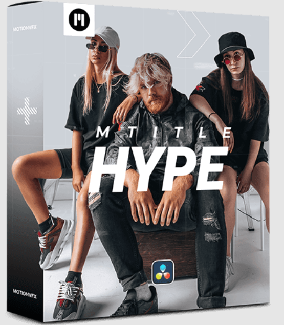 MotionVFX – mTitle Hype DVR