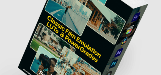 Overlayfx – Classic Film Emulation LUTs and PowerGrades Pack