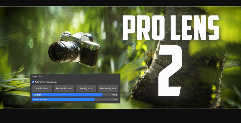 Pro Lens v2.2 for Blender