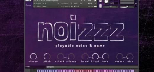 Pssst Instruments Noizzz: Playable Noise & ASMR KONTAKT