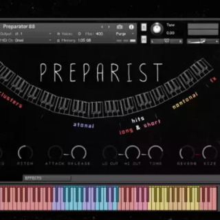 Pssst Instruments Preparist: Piano Percussion KONTAKT