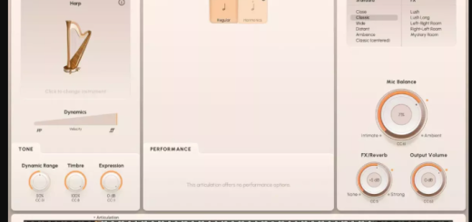 VSL Synchron Prime Harp v1.1 for Synchron Player