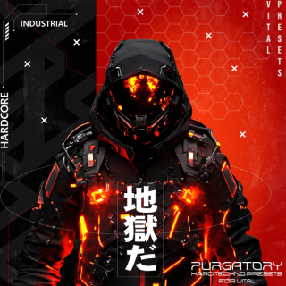 Vortex Samples Purgatory Hard Techno Presets for Vital