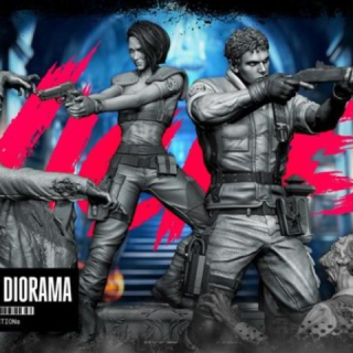 Wicked – Diorama Resident Evil – 3D Print Model STL