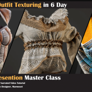 Artstation – Cloth and Outfit Texturing in 6 Days – Master Class