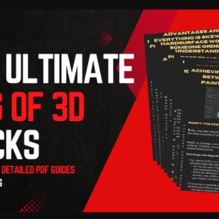 Artstation – The Ultimate Bag of 3D Tricks – Collection of Detailed PDF Guides for 3D Artists