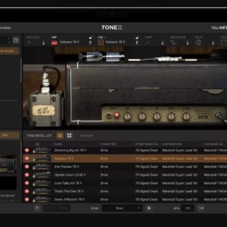 IK Multimedia Brown Sound '78-'79 Signature Collection for TONEX TXP