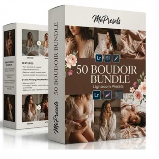 MePresets – 50 Boudoir Bundle Lightroom Presets