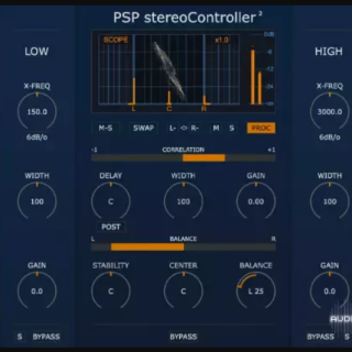 PSPaudioware PSP stereoController2 v2.0.2