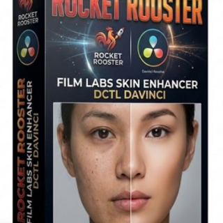 Rocket Rooster – Film Labs Skin Enhancer DCTL Davinci