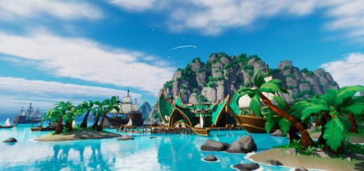 Stylized Tropical Beach Environment (5.0 – 5.7)