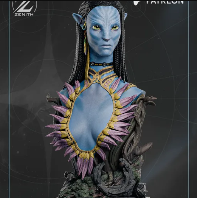 ZEZ Studio – Avatar – Neytiri Bust – 3D Print Model STL